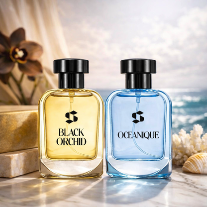 SACHI X Series Men's Perfume Bundle – Black Orchid & Oceanique Eau de Parfum Set