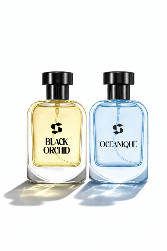 SACHI X Series Men's Perfume Bundle – Black Orchid & Oceanique Eau de Parfum Set